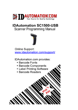 1500 Barcode Scanner