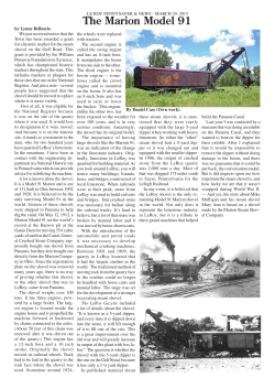 The Marion Model 91 - LeRoy Historical Society
