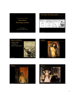 Non-linear Drawing systems