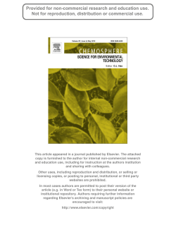 This article appeared in a journal published by Elsevier