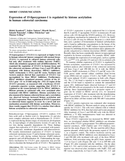 Expression of 15-lipoxygenase-1 is regulated by