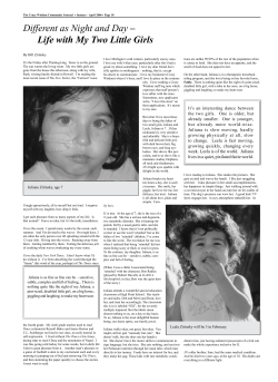 Life with My Two Little Girls