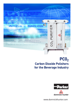 Carbon Dioxide Polishers for the Beverage Industry