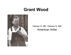 Grant Wood - Faculty Web Pages
