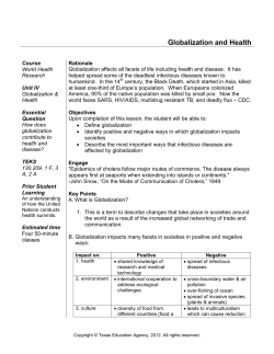 Globalization and Health