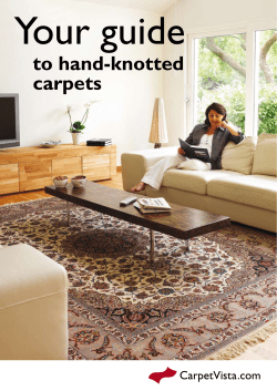 to hand-knotted carpets