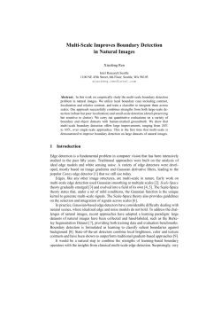 Multi-Scale Improves Boundary Detection in Natural