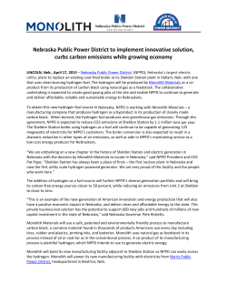 Nebraska Public Power District to implement innovative solution