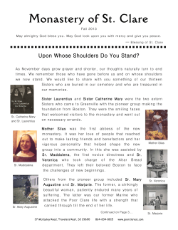 Monastery of St. Clare