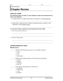 Chapter Review
