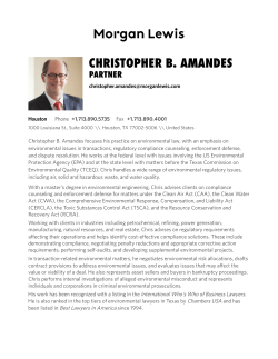 christopher b. amandes