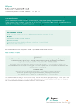 Lifeplan Education Bond