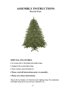 Pre-Lit Tree - The Home Depot
