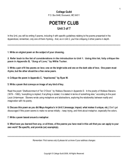 Unit 3 - College Guild