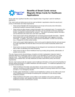 smart cards vs mag stripe cards - FINAL - 122111