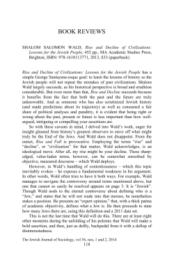 this PDF file - Jewish Journal of Sociology