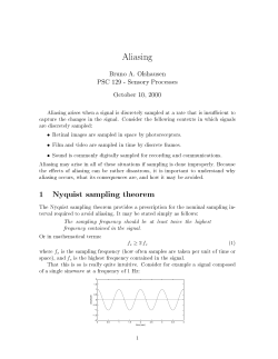 Aliasing