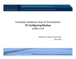Computer Guidance How To Presentation PC Configuring Markup