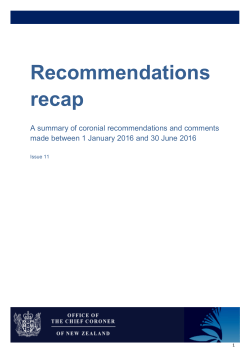 Issue 11 - Coronial Services