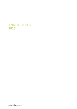 annual report 2015