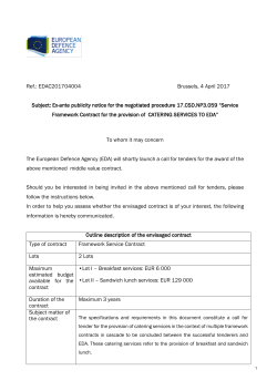 17.CSD.NP3.059 Ex ante publicity notice