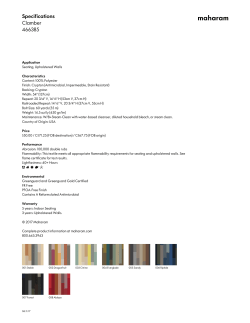 Specifications: Clamber