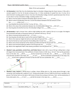 Exam-1A Solutions