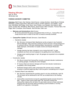 Meeting Minutes - The Ohio State University