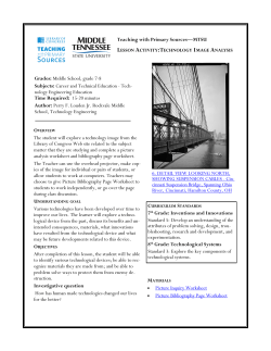 LESSON ACTIVITY: T IMAGE ANALYSIS