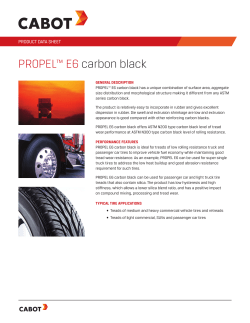 PROPEL&trade; E6 carbon black