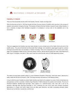 Heraldry in Ireland - National Library of Ireland