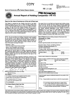 palmetto heritage bancshares, inc.