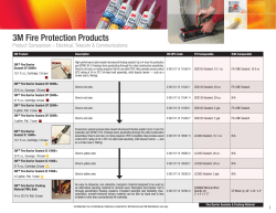 3M Fire Protection Products