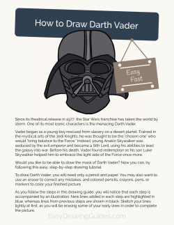 How to Draw Darth Vader