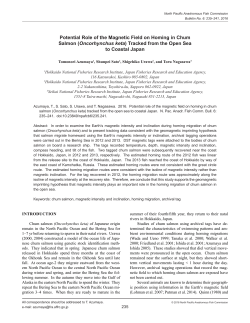 This Paper - North Pacific Anadromous Fish Commission