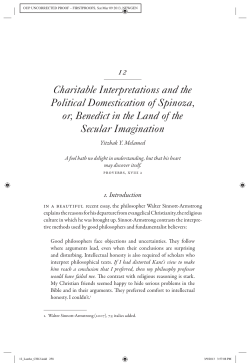 Charitable Interpretations and the Political