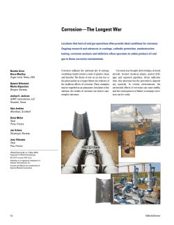 Corrosion&mdash;The Longest War