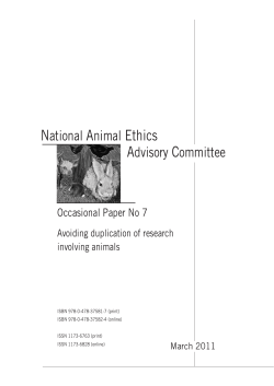 National Animal Ethics Advisory Committee