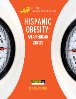 hispanic obesity - National Hispanic Caucus of State Legislators