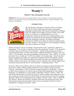 Journal of Business Cases and Applications