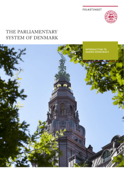 the parliamentary system of denmark