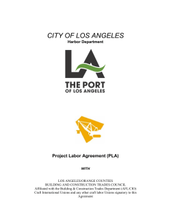 city of los angeles - Port of Los Angeles