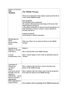 The Middle Passage