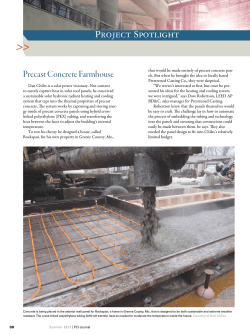 project spotlight - Precast Concrete Institute