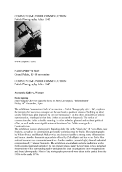 COMMUNISM UNDER CONSTRUCTION Polish