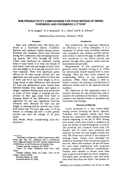 Full Text  - the American Society of Animal Science