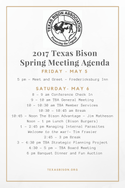 here - Texas Bison Association