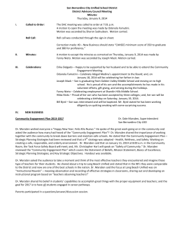 San Bernardino City Unified School District