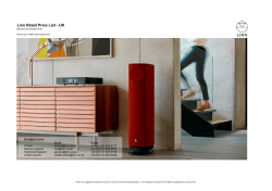 Linn Retail Price List - UK