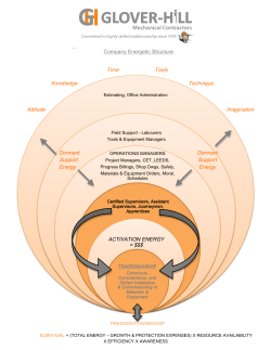 Company Energetic Structure - Glover-Hill